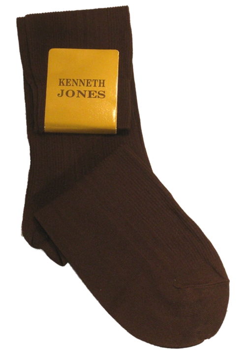 Classic Collection Brown Dress Socks