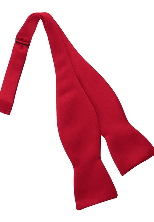 Tuxedo Park Red Self Tie Bow Tie