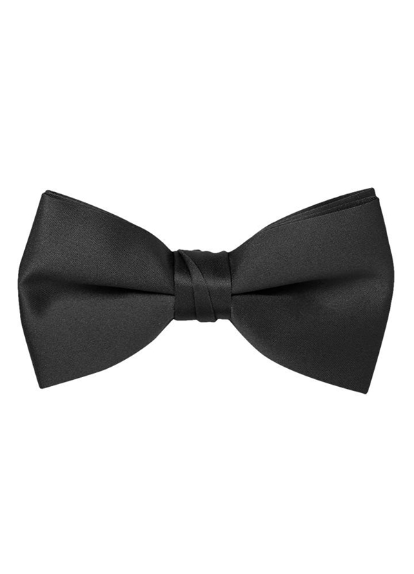 Tuxedo Park 2.5 Inch Black Satin Bow Tie