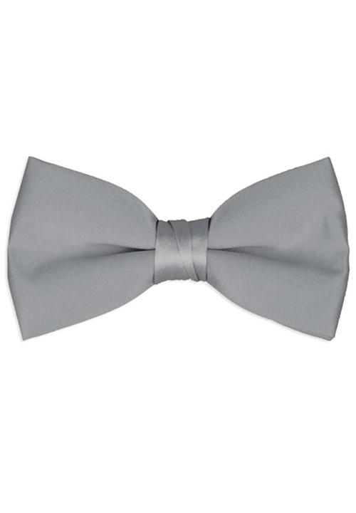 Tuxedo Park Silver Bow Tie