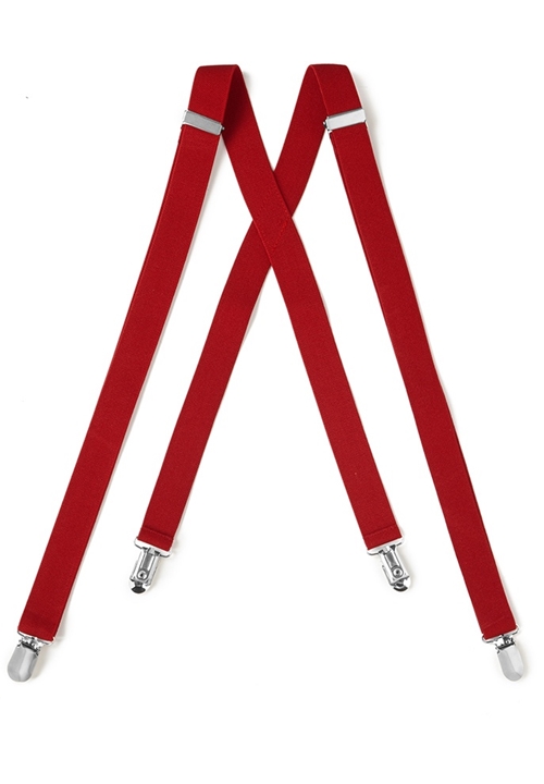 NEW Red Suspenders