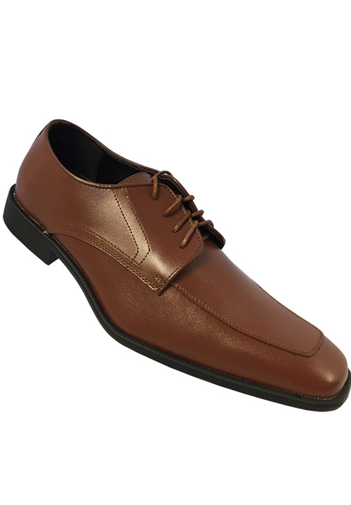 NEW Cognac Brown 'Bravo' Laceup Shoes