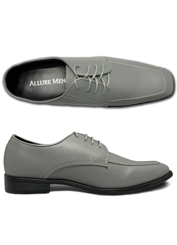NEW Cement Grey 'Bravo' Lace-up Shoes