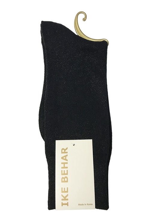 NEW Black Sparkle Sock by Ike Behar