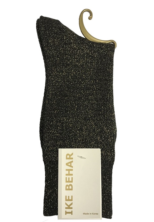 NEW Gold Sparkle Sock by Ike Behar