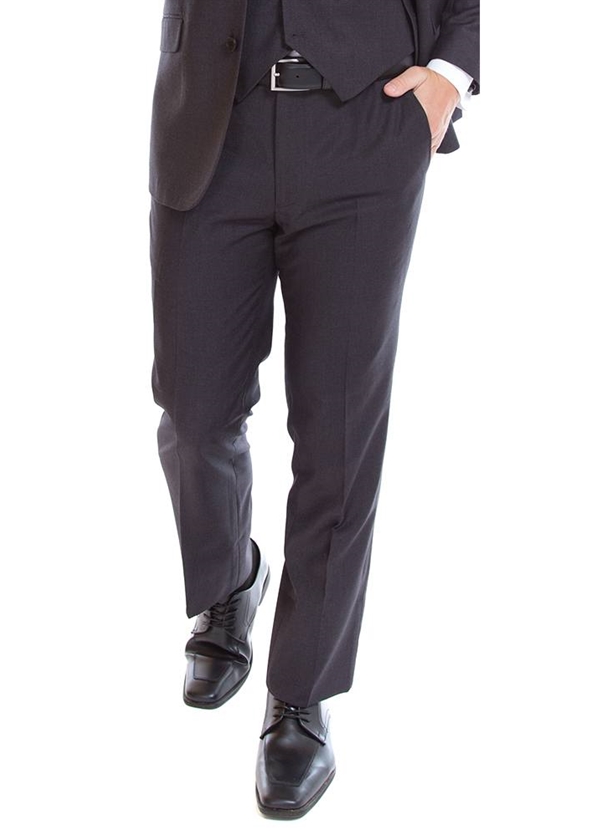 Medium Grey "Modern Fit" Suit Pants