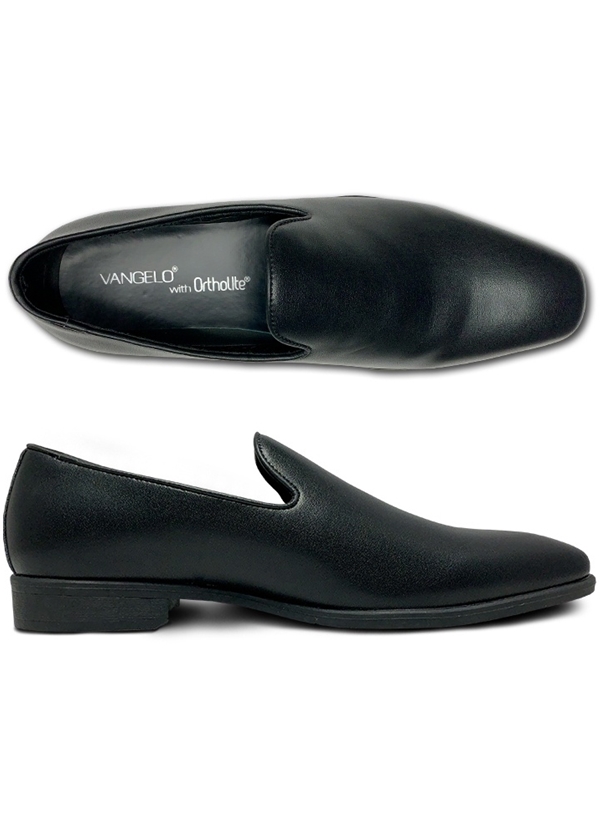 Bravo NEW Matte Black Slip-On Shoes