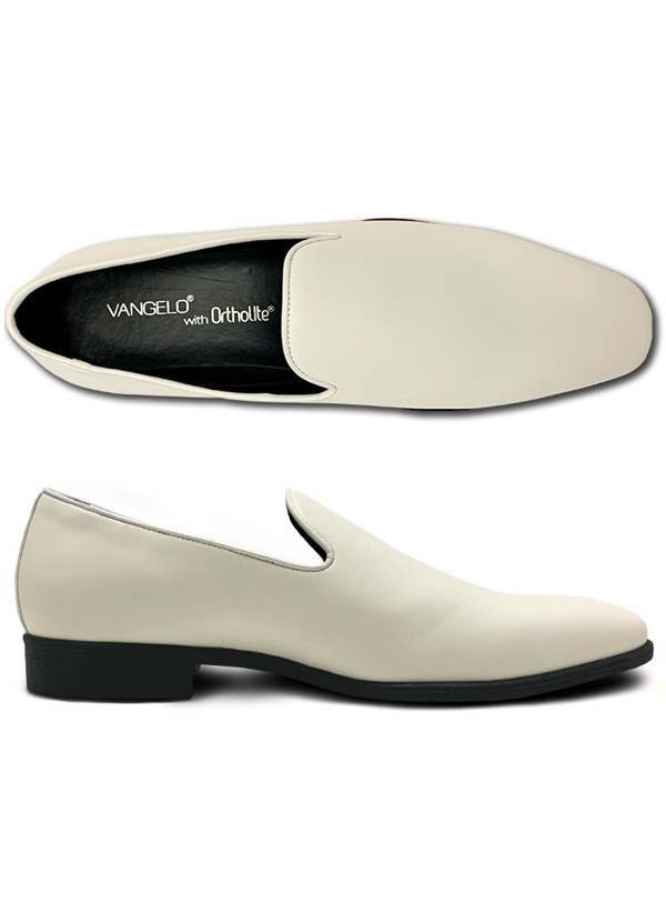 NEW Ivory Matte Slip-On Shoes by Bravo
