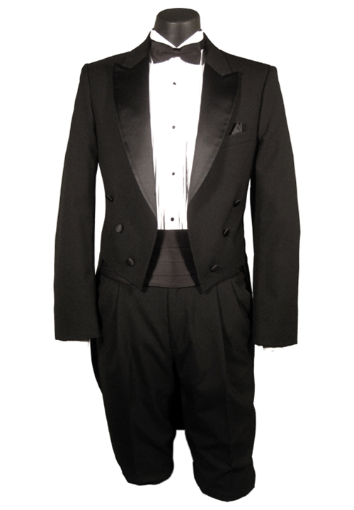 Classic Collection 6 Button Peak Tailcoat Tuxedo