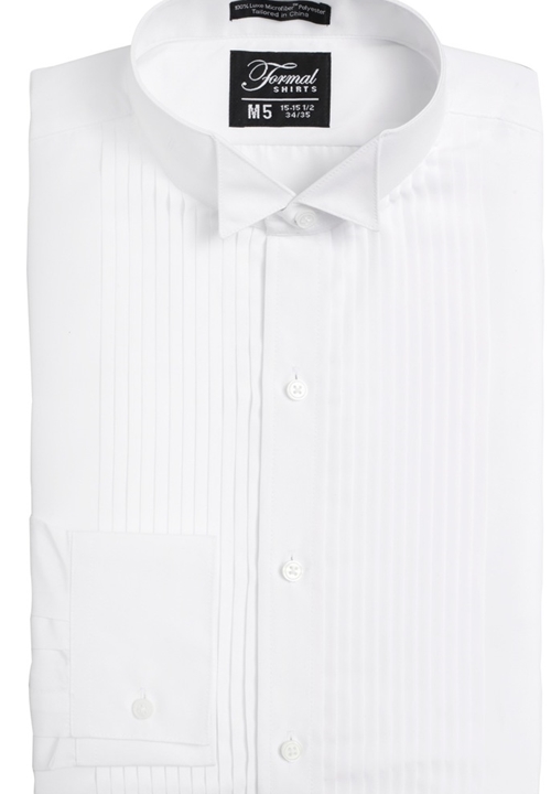 Classic Collection 'Nick' White Turn Down Collar Shirt