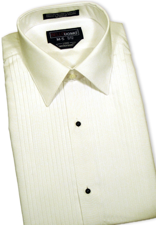 Classic Collection 'Mark' Ivory Turn Down Collar Shirt