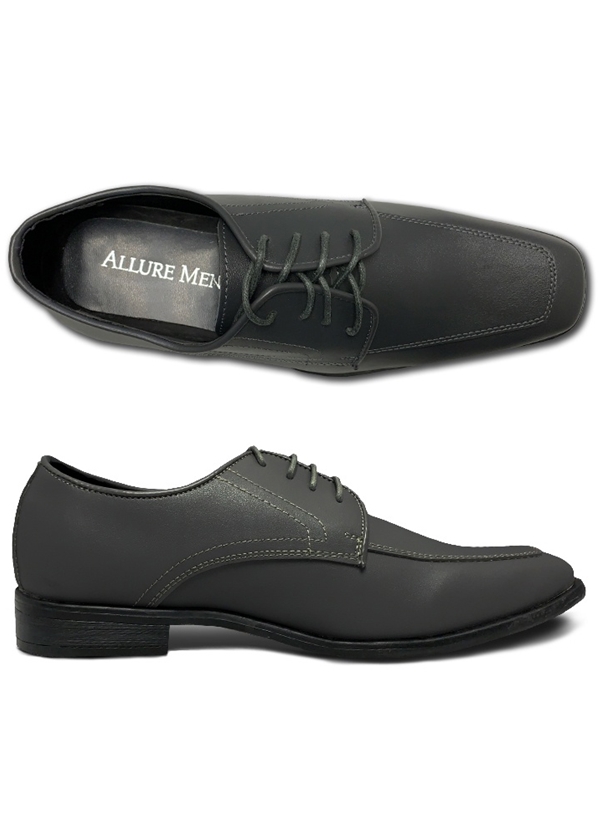NEW Steel Grey 'Bravo' Lace-up Shoes