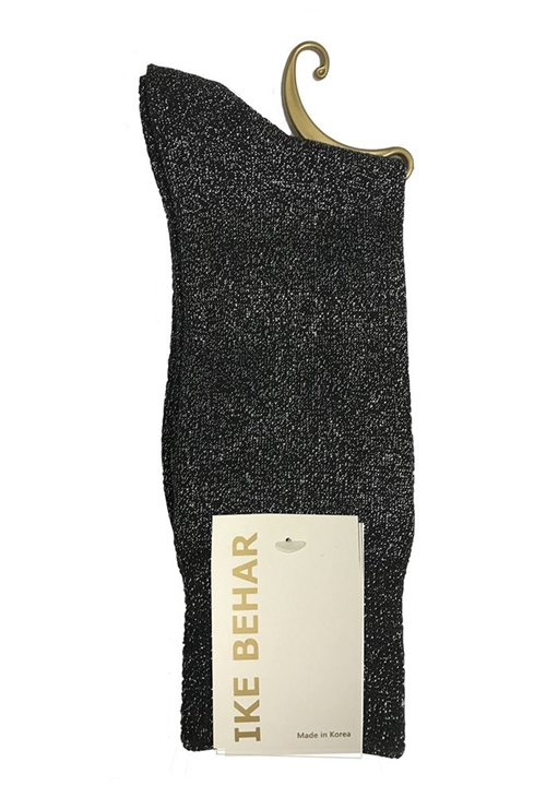 NEW Dark Silver Sparkle Sock by Ike Behar