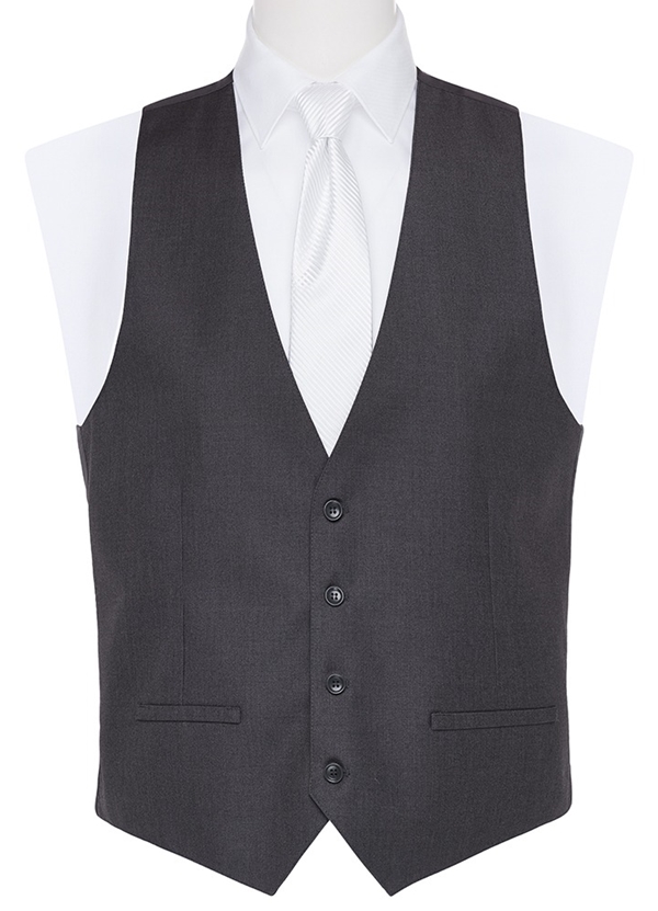 Medium Grey Suit Vest