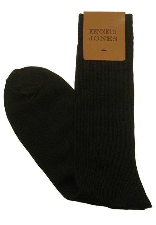 Classic Collection Black Dress Socks