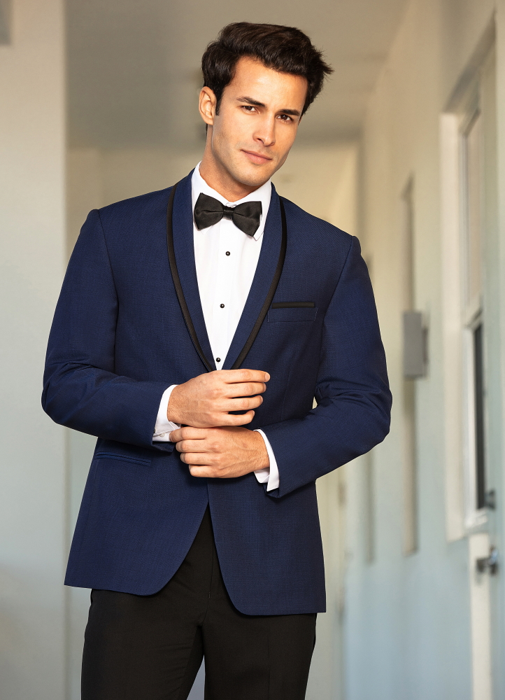 C1027 - Sapphire Blue Calypso Dinner Jacket Alt 2