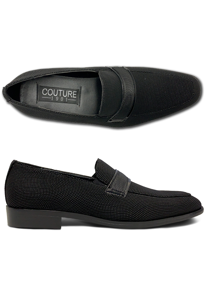 Black 'Alistair' Slip-On Shoe