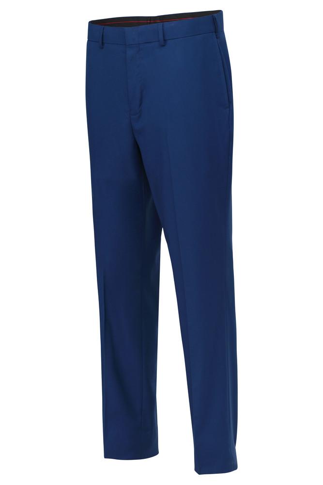 P5410-Cobalt blue power stretch ultra slim fit pant-front
