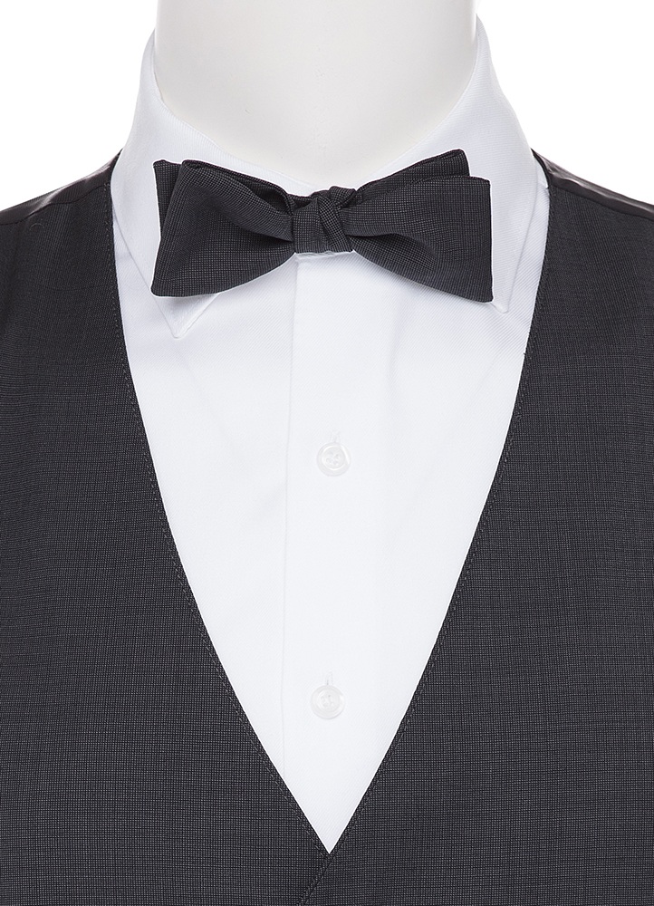 Granite Grey Bow Tie