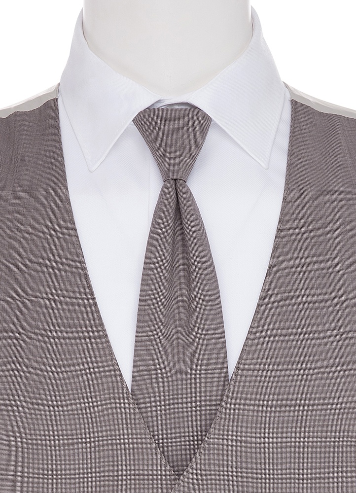 TF034 - Sandstone Beige Brunswick Long Tie