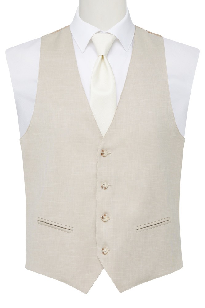 Tan Sharkskin Power Vest