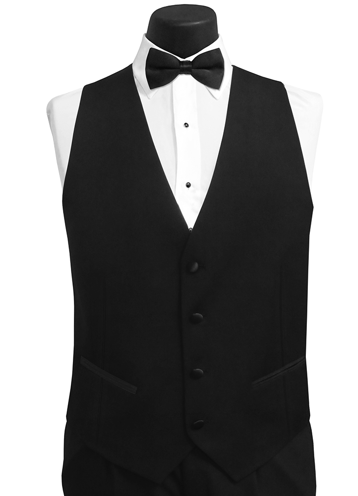VNBSW - Black Wool Vest