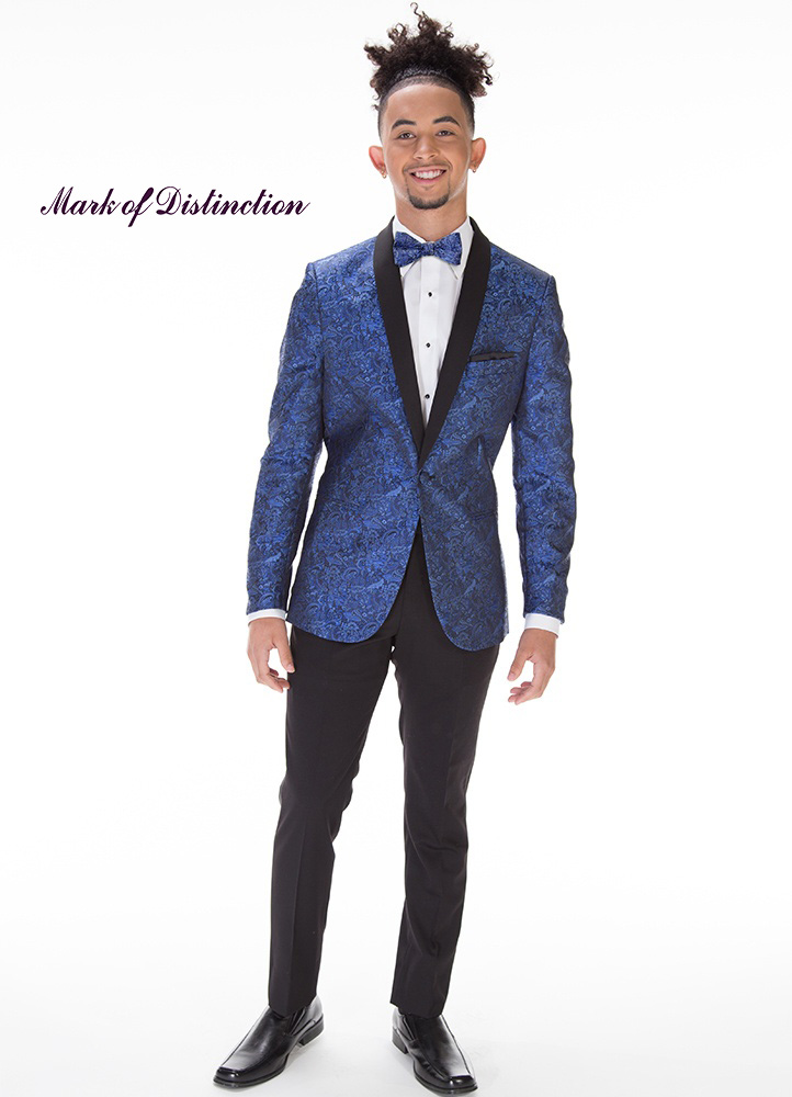 Cobalt Blue 'Aries' Tuxedo Separates