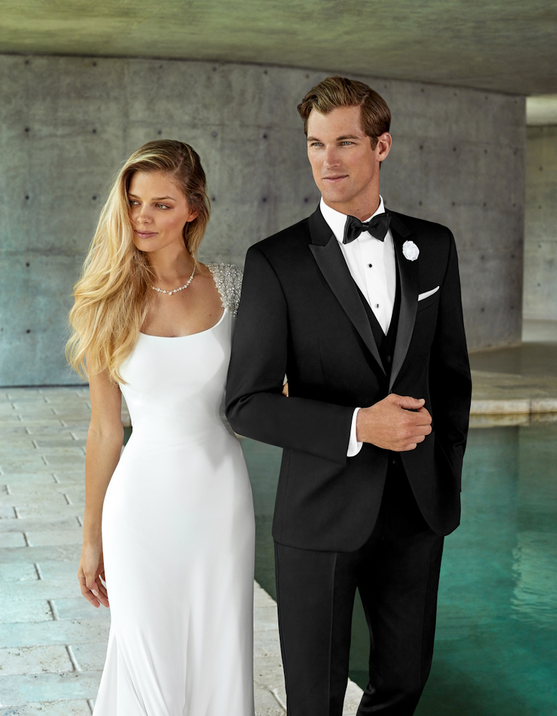 Black 'Jasper' Tuxedo Separates