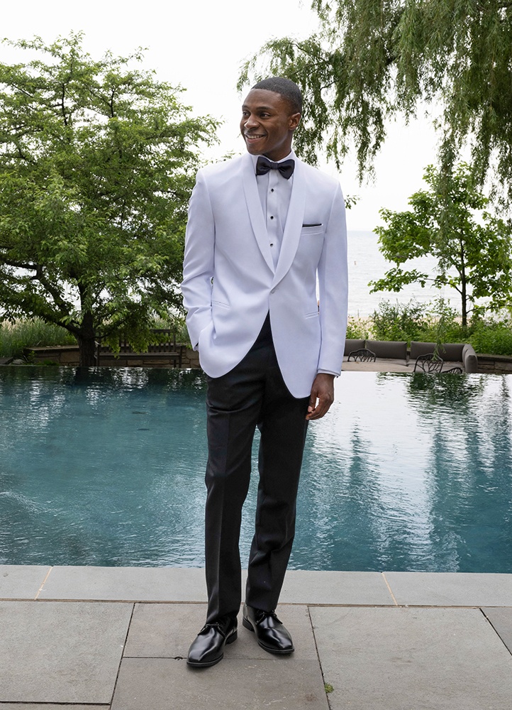White ' Ryan' Dinner Jacket