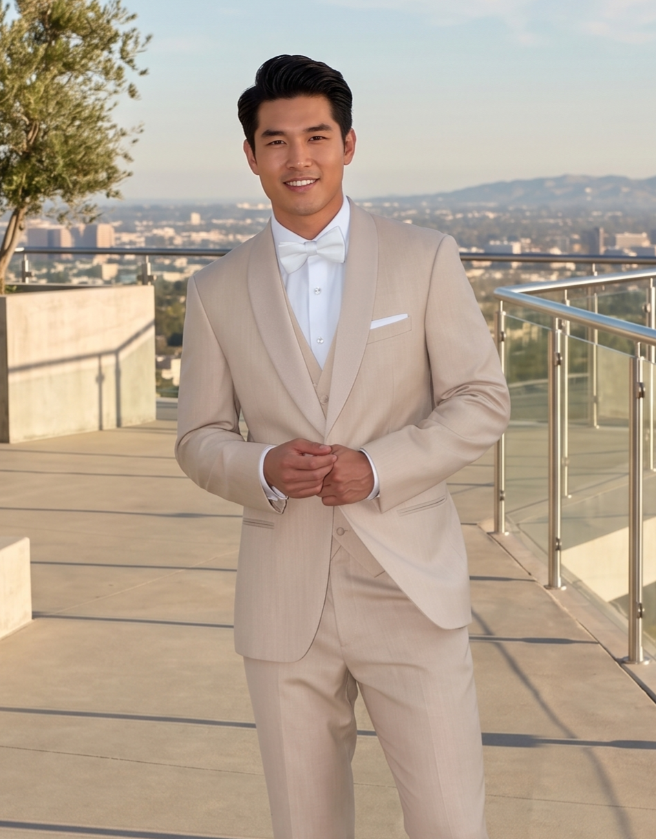 Tan 'Harrison' Tuxedo Separates