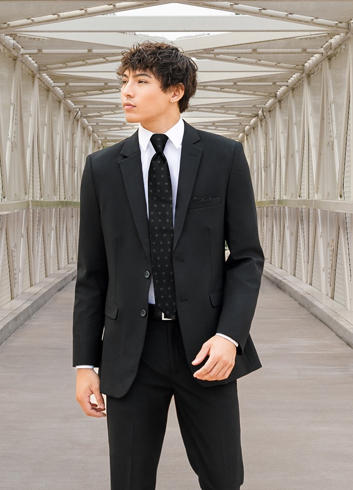 Black Metro Suit Coat