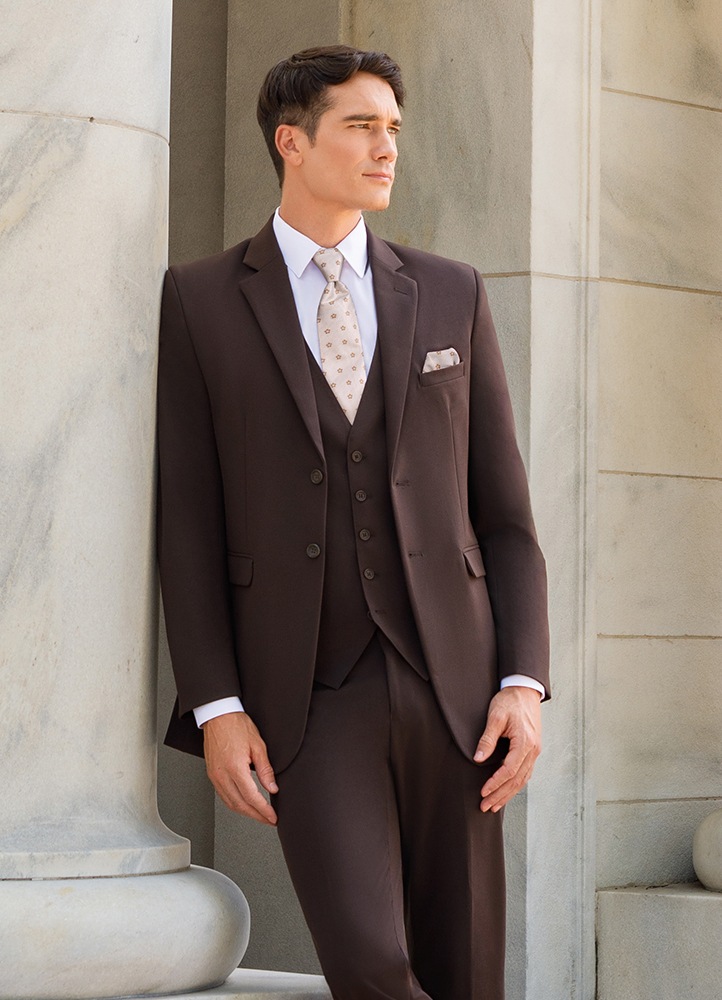 Chocolate Metro Suit Coat