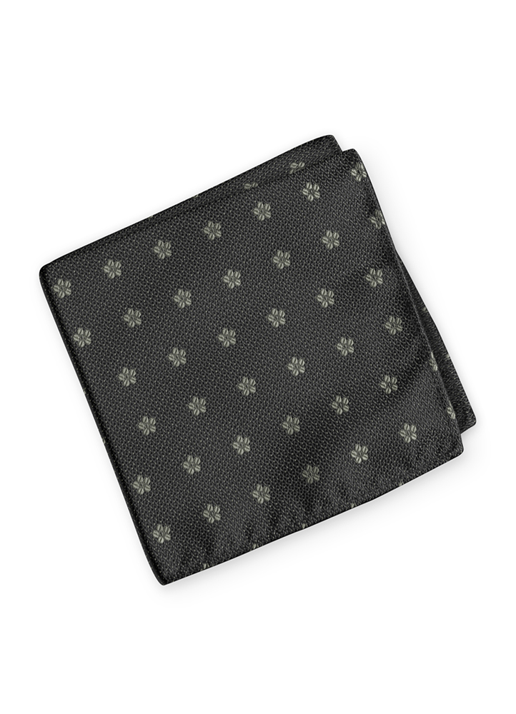 Sage Green Sienna Floral Pocket Square