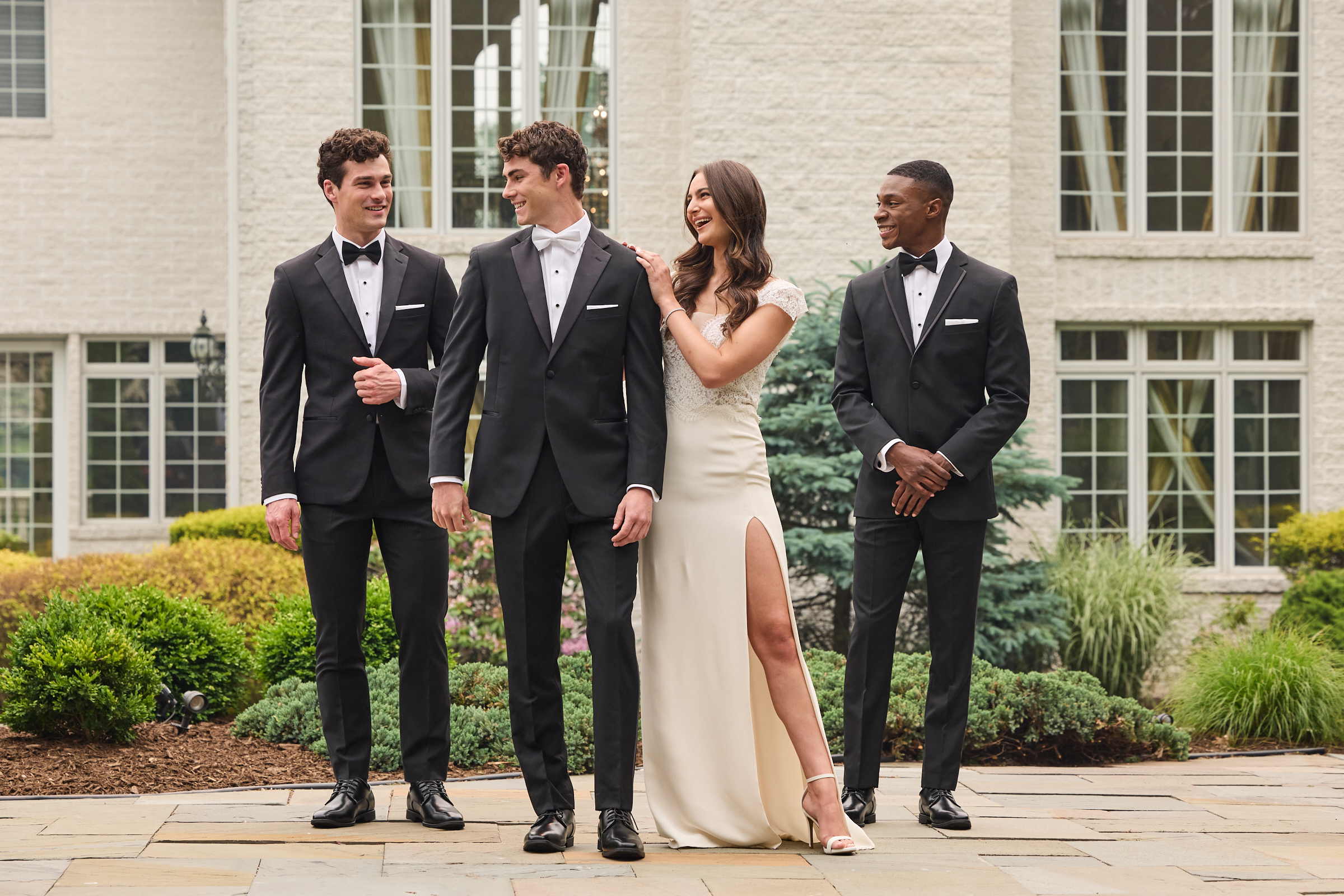 Black 'Modern' Tuxedo Separates