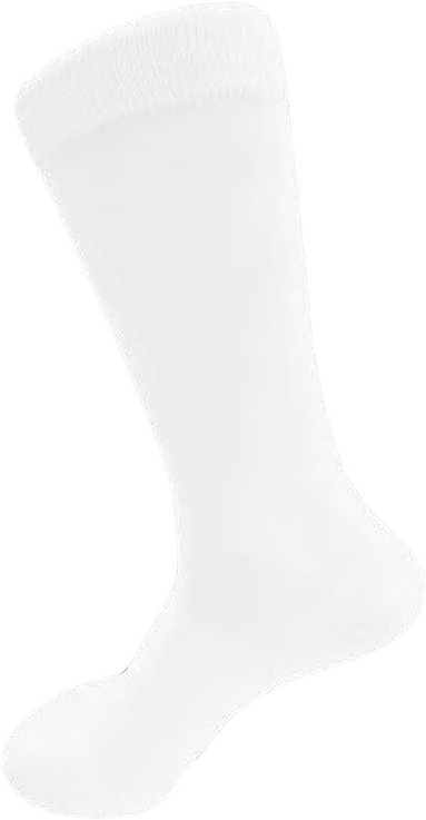 White Premium Sock