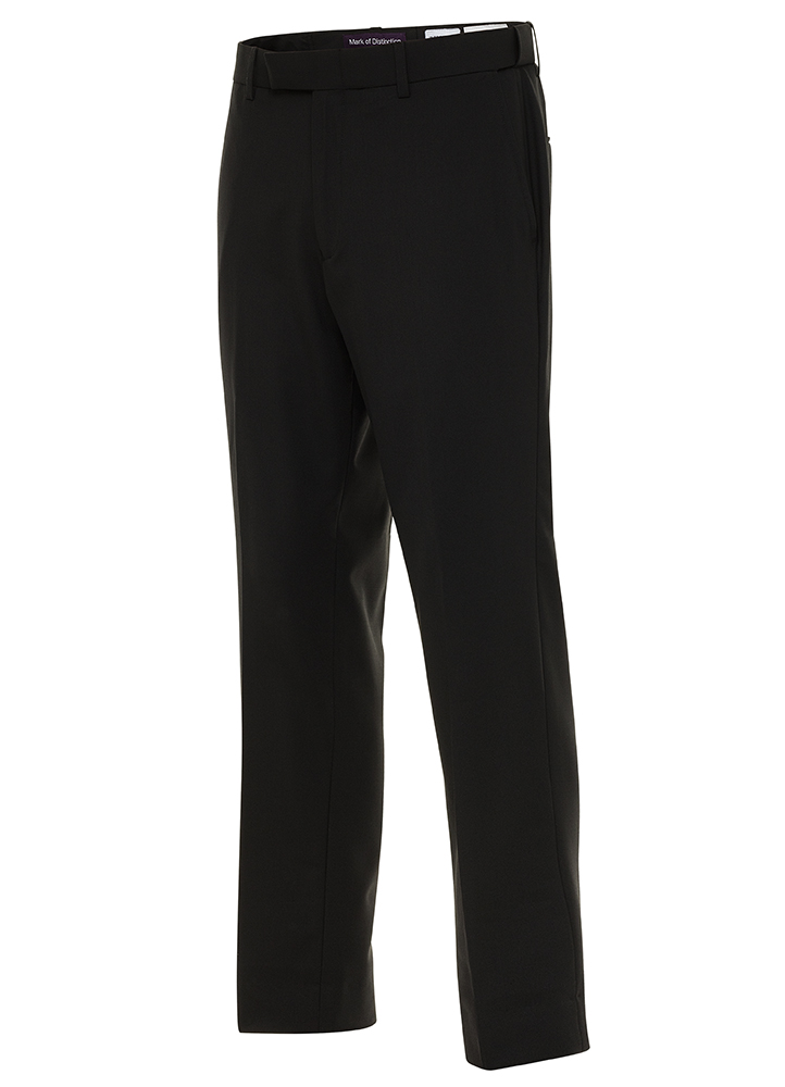 Black Straight Fit Pant