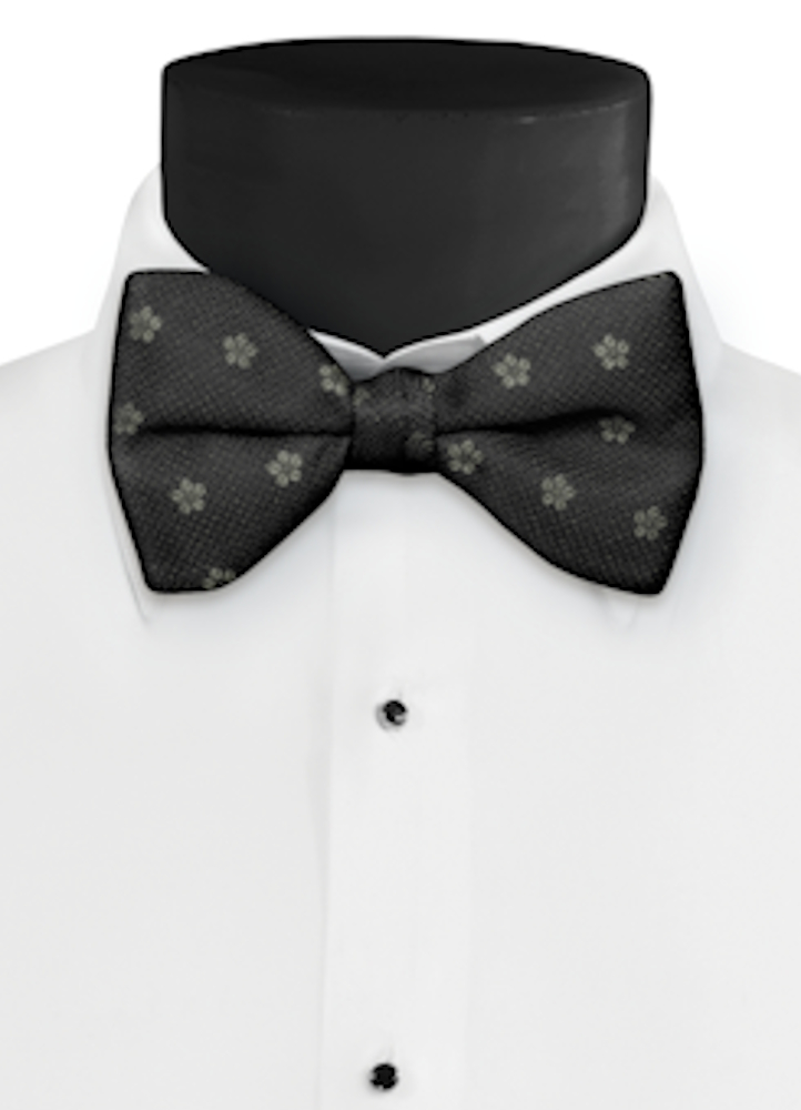 Sage Green Sienna Floral Hand-Knot Bow Tie