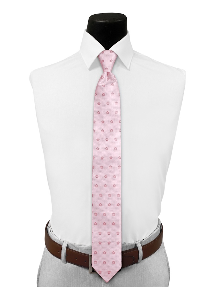 Quartz Sienna Floral Pre-Tied Long Tie