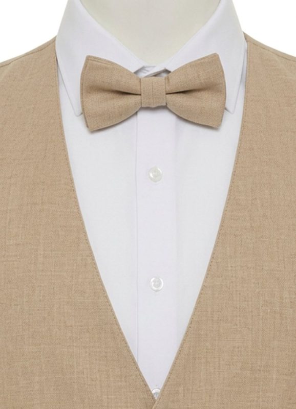 Tan Metro Bow Tie
