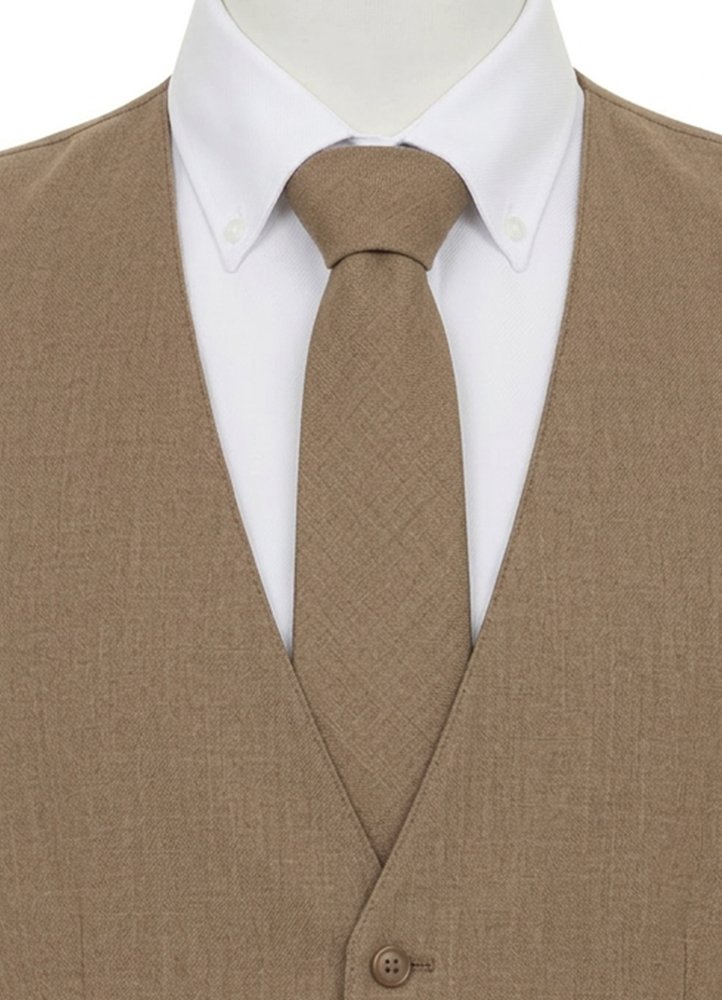 Camel Metro Long Tie