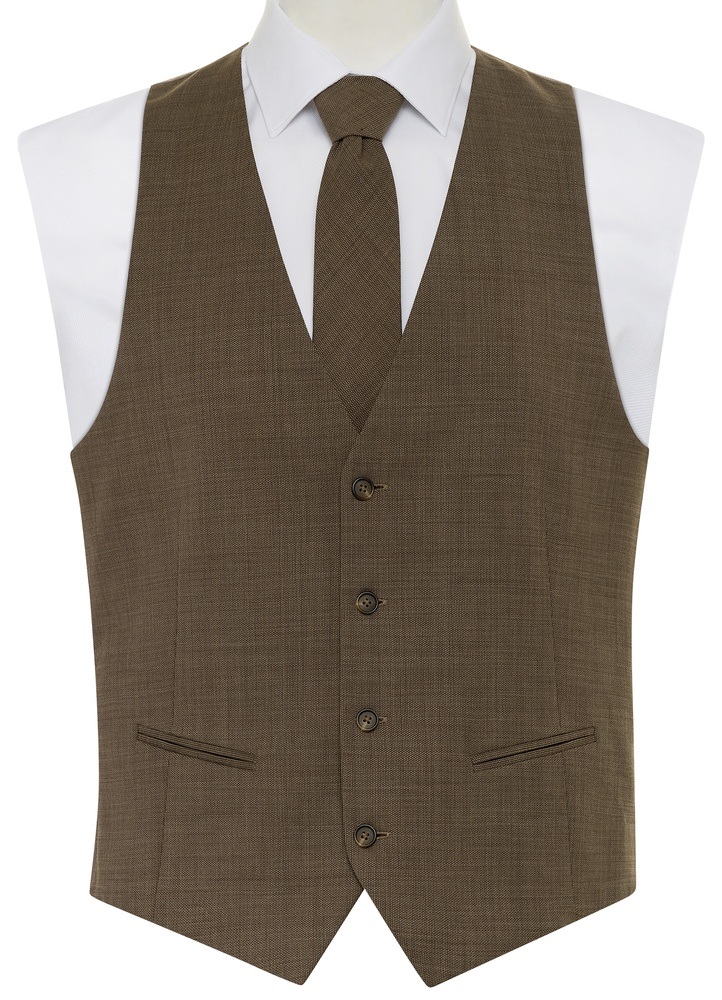 Brown Archer Tie-Yourself Long Tie