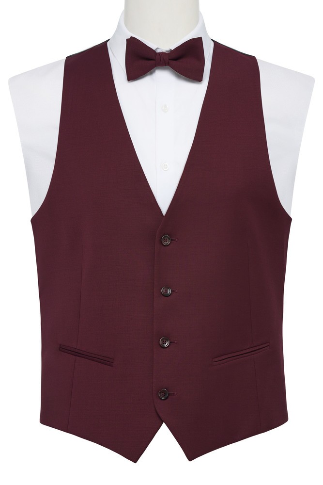 Cranberry 'Ricardo' Vest