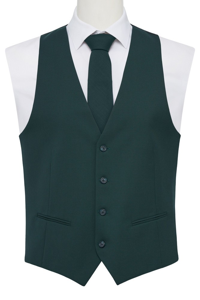 Hunter Green Luka Pre Tied Long Tie