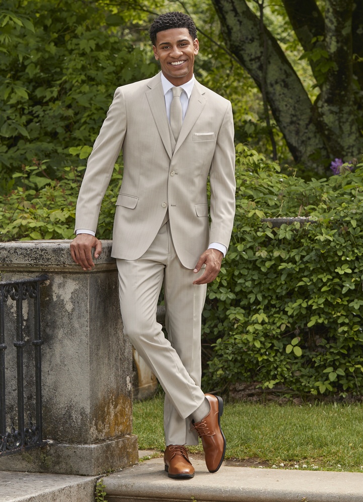 Tan 'Dominic' Suit Separates