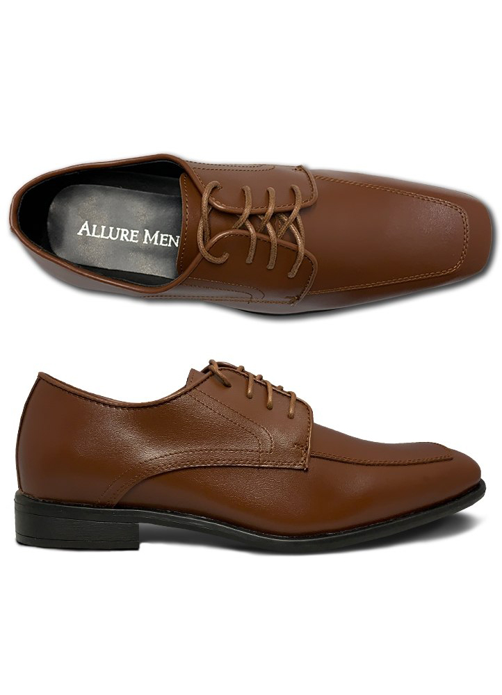 Cognac Brown 'Allure Men' Lace-Up Shoe