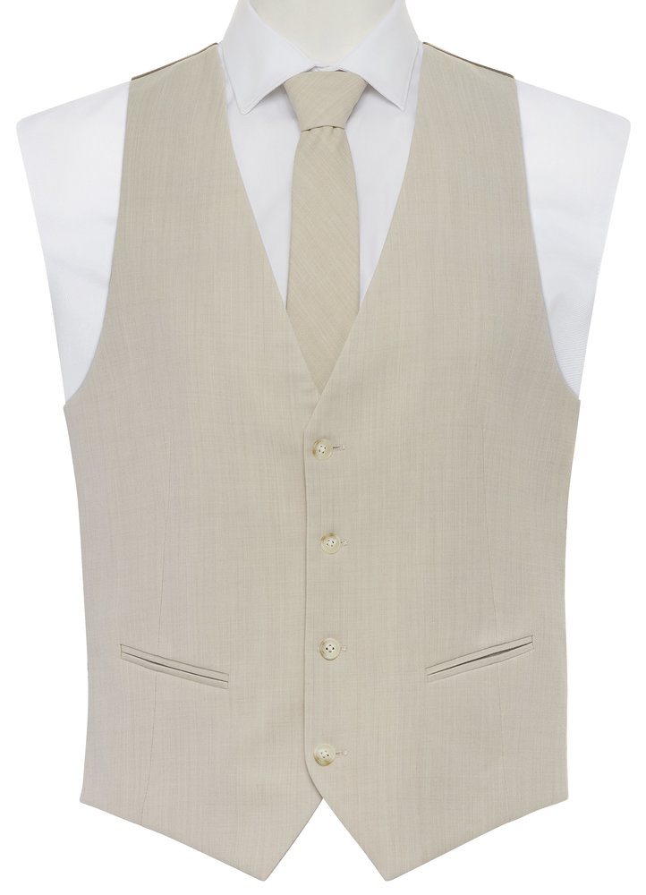 Tan Solid Tie-Yourself Long Tie